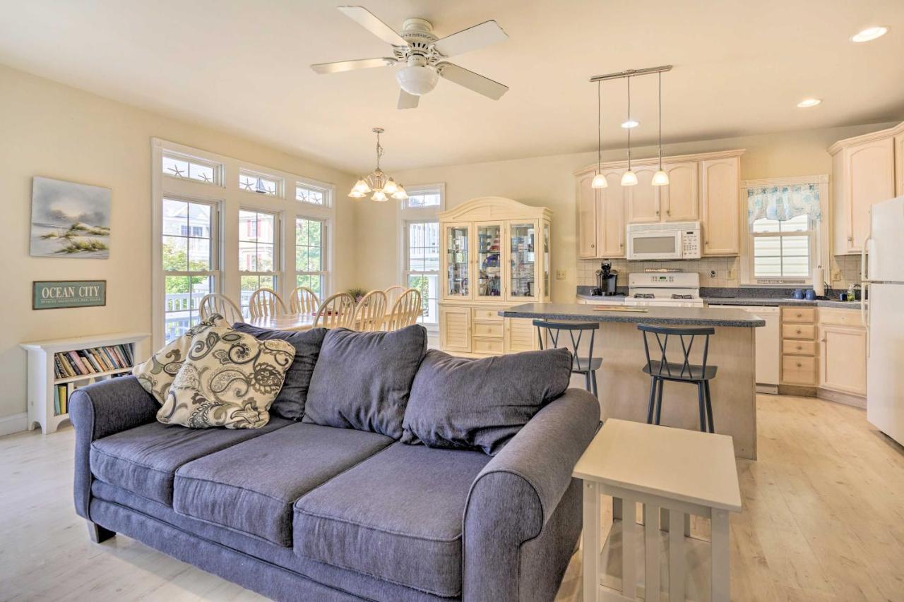 Sunny Ocean City Retreat About Qtr-Mi To Beach! المظهر الخارجي الصورة
