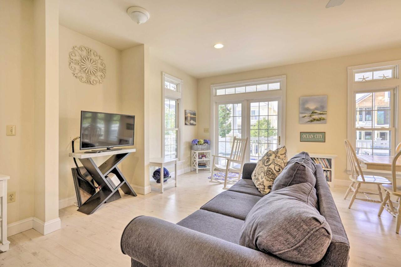 Sunny Ocean City Retreat About Qtr-Mi To Beach! المظهر الخارجي الصورة